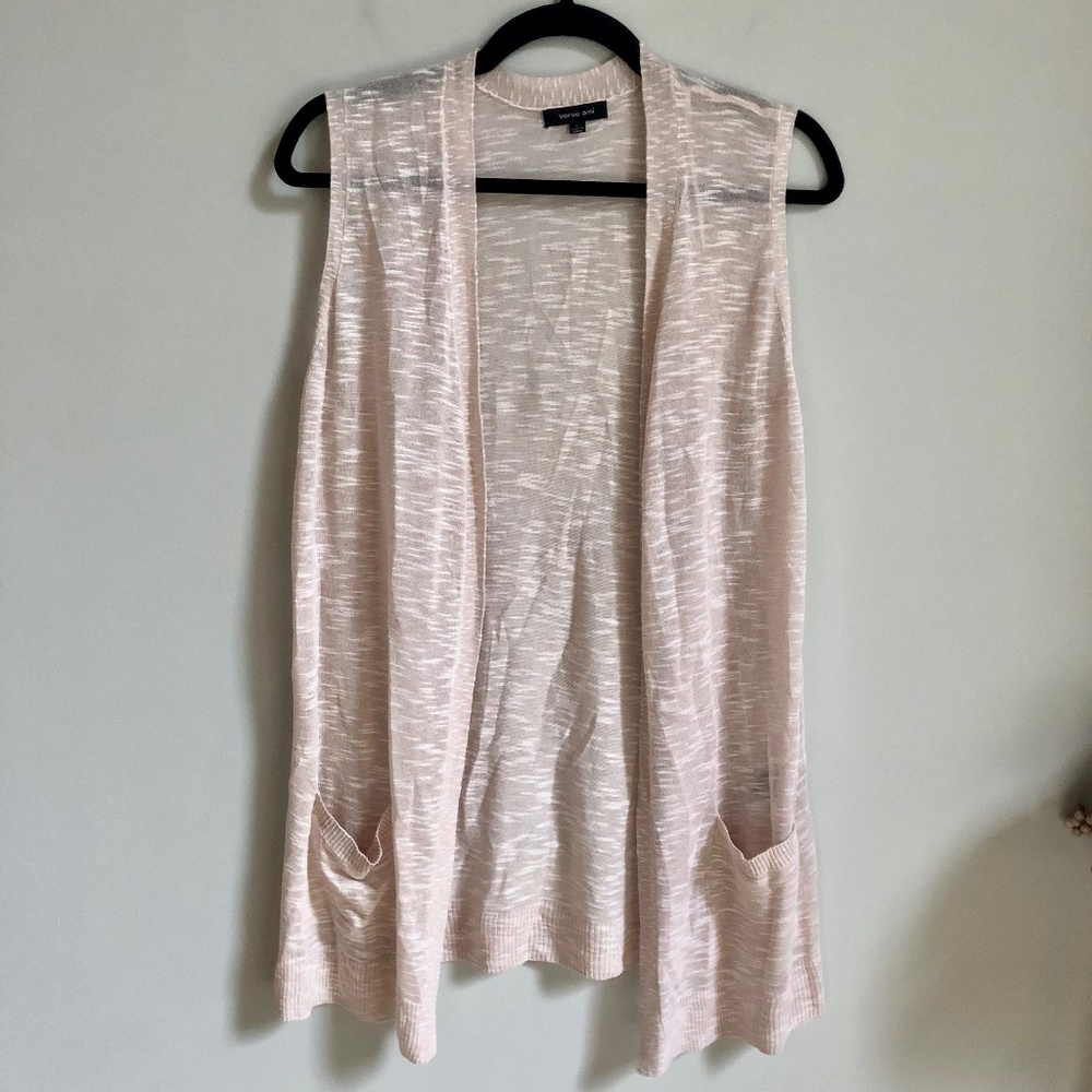 Verve Ami Lightweight Sleeveless Knit Vest